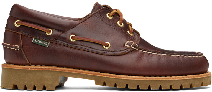 Photo: Sebago Burgundy Acadia Boat Shoes