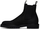 Officine Creative Black Joss 004 Chelsea Boots