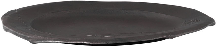 Yellow Nose Studio Black Hang Down Dinner Plate