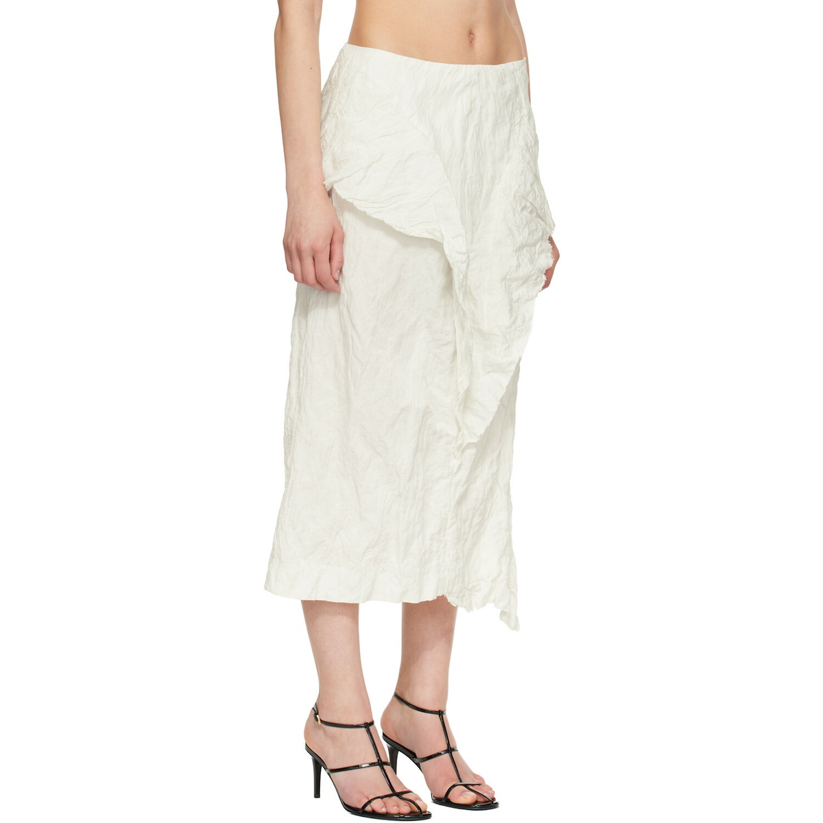 Proenza Schouler Off-White Hansly Midi Skirt