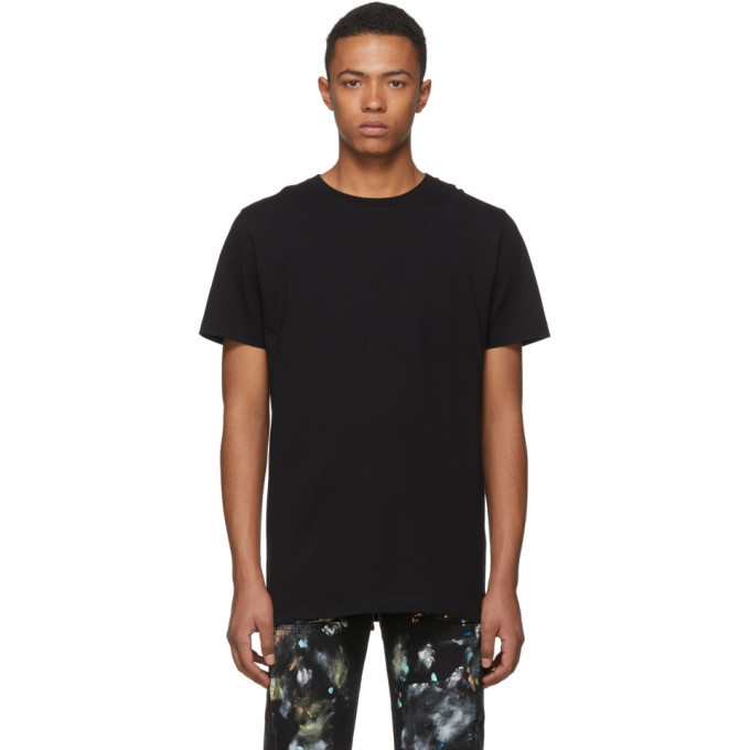 Photo: Off-White SSENSE Exclusive Black 3D Diagonal T-Shirt