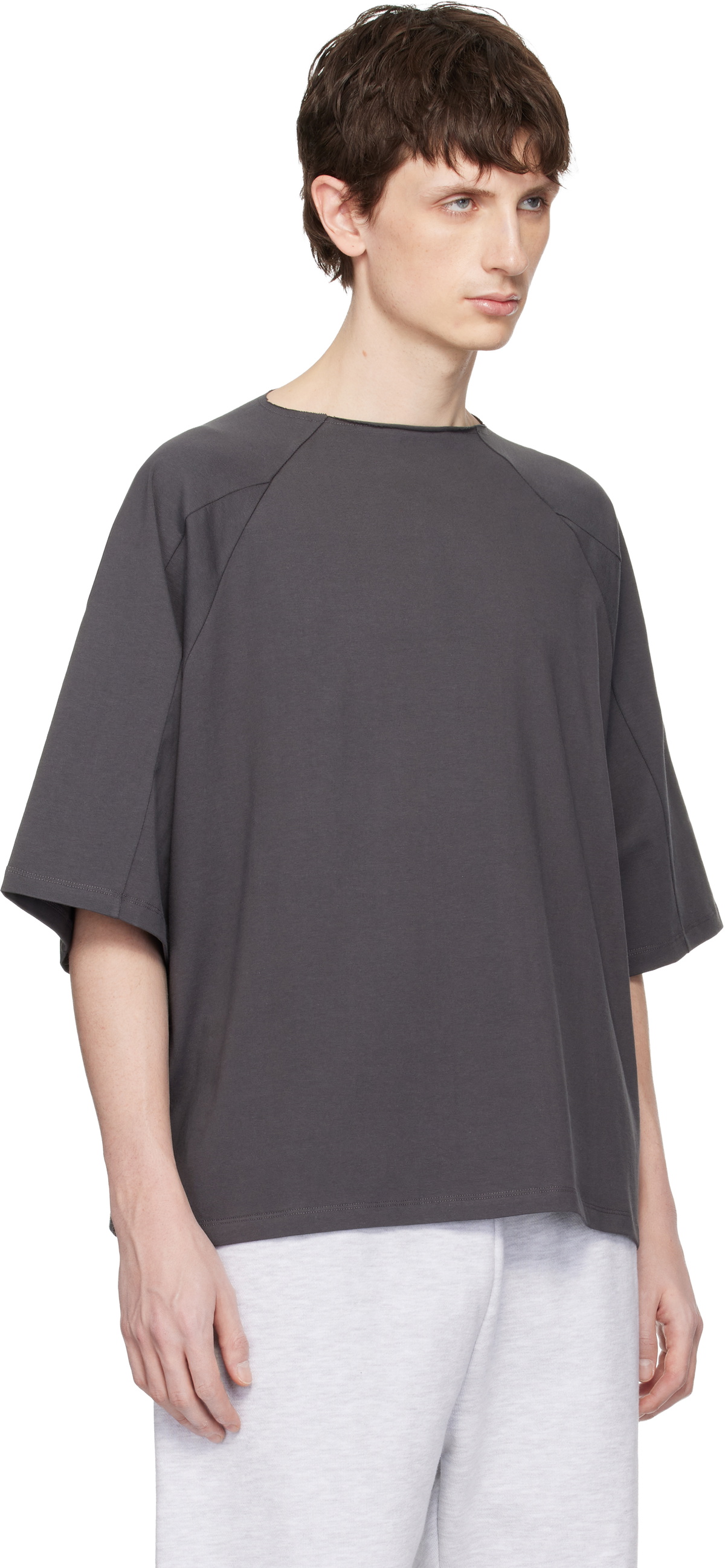 Seventh Gray Box Cut T-shirt
