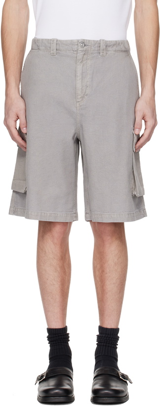 Photo: OUR LEGACY Gray Mount Shorts
