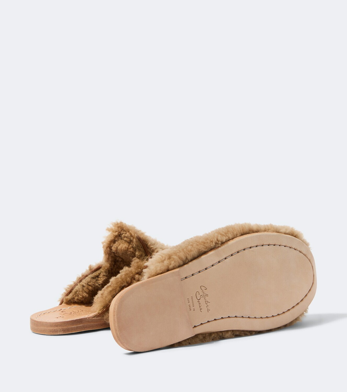 Sabah Bernie shearling slippers