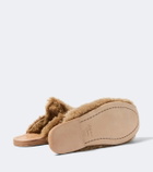 Sabah Bernie shearling slippers