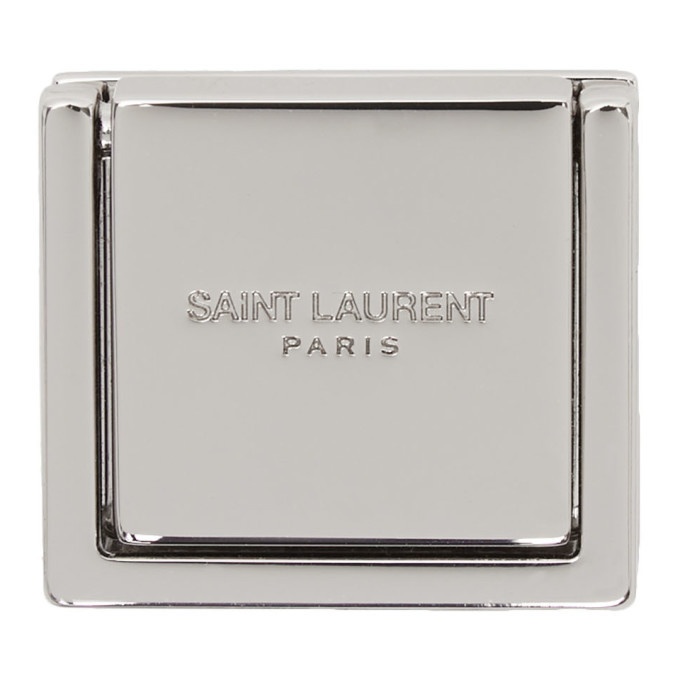 Photo: Saint Laurent Silver Phone Ring