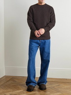 Sunspel - Shetland Wool Sweater - Brown