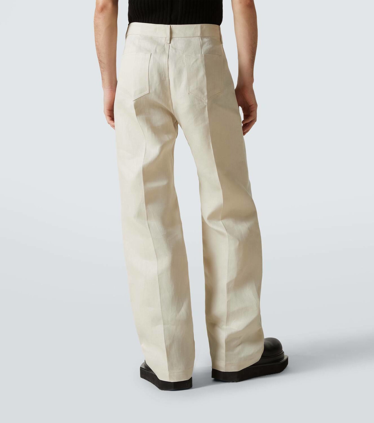 【HI FI FNK】Rick Linen Baning Trousers HI FI FNK】Rick Linen Baning Trousers (HI FI FNK/スラックス