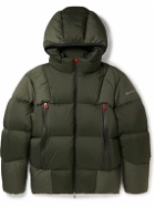 Kiton - Quilted Shell Hooded Down Jacket - Green