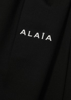 Alaïa Stretch-jersey Leggings Black