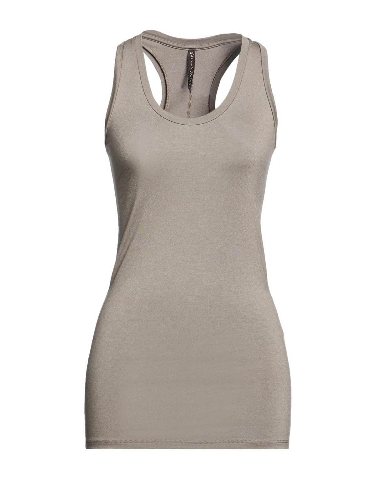 Manila Grace Womens Tank top Khaki