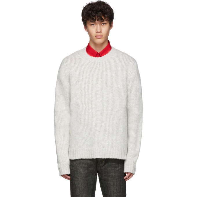 Photo: Helmut Lang Grey Ghost Marl Sweater