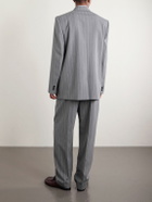 Bottega Veneta - Pinstriped Wool Blazer - Gray