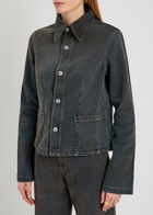 Our Legacy Union Darted Denim Jacket Black