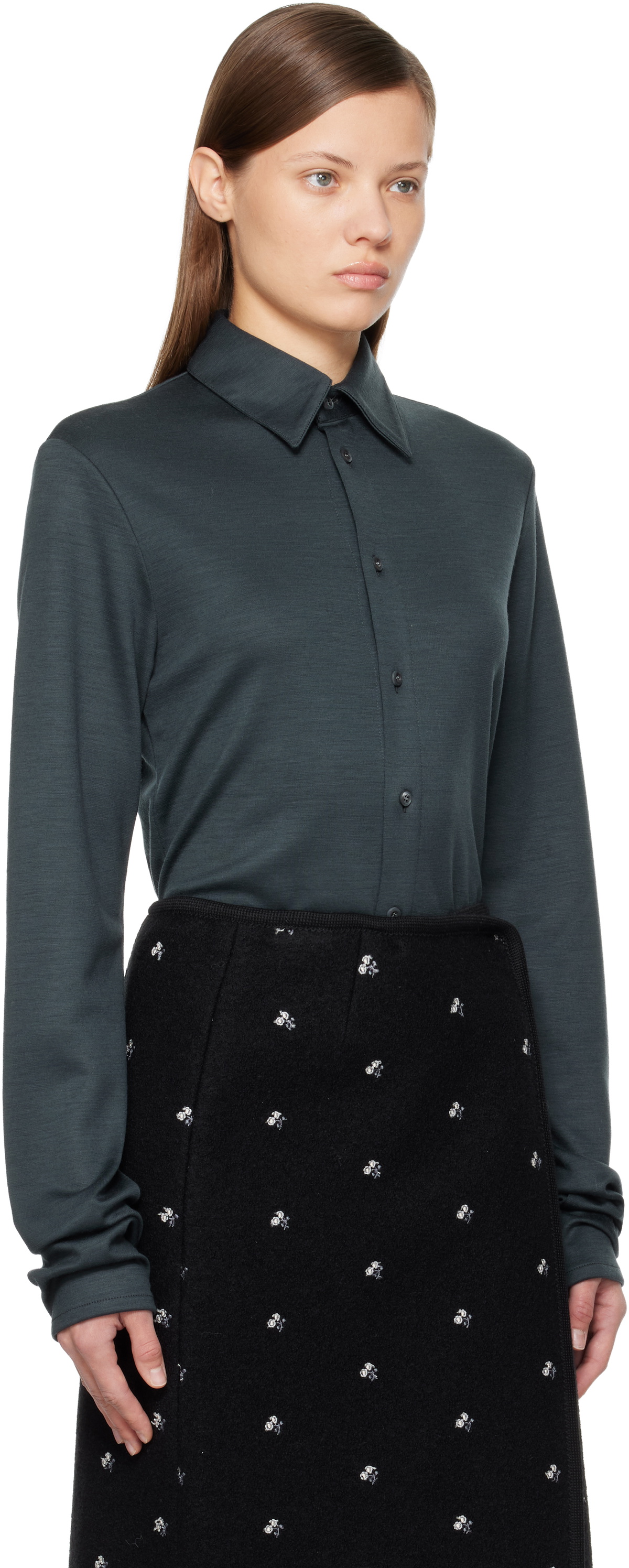 Rier Black Polar Shirt