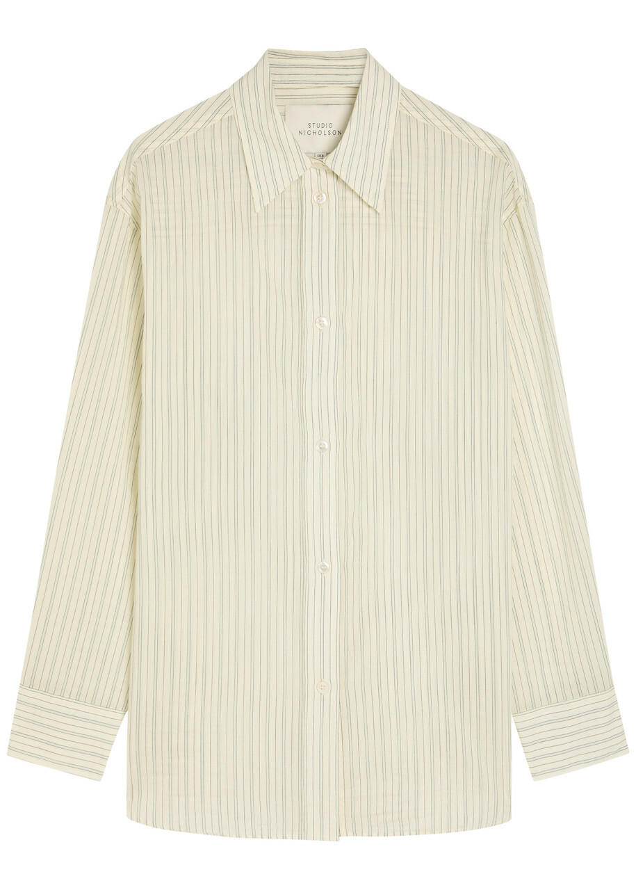 Studio Nicholson Rouen Wool Shirt Cream