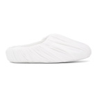 Maison Margiela White Cotton Covered Loafers