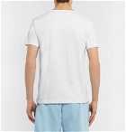 Jacquemus - Slim-Fit Logo-Embroidered Cotton-Jersey T-Shirt - White