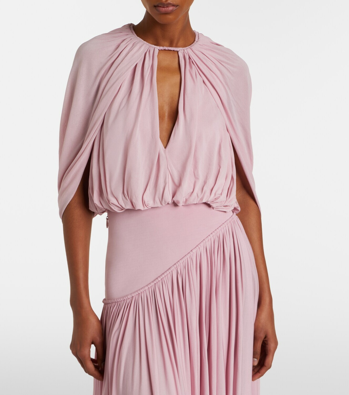Zimmermann Alchemy caped draped blouse