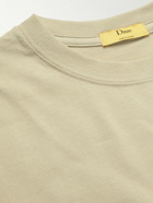 DIME - Logo-Print Cotton-Jersey T-Shirt - Neutrals