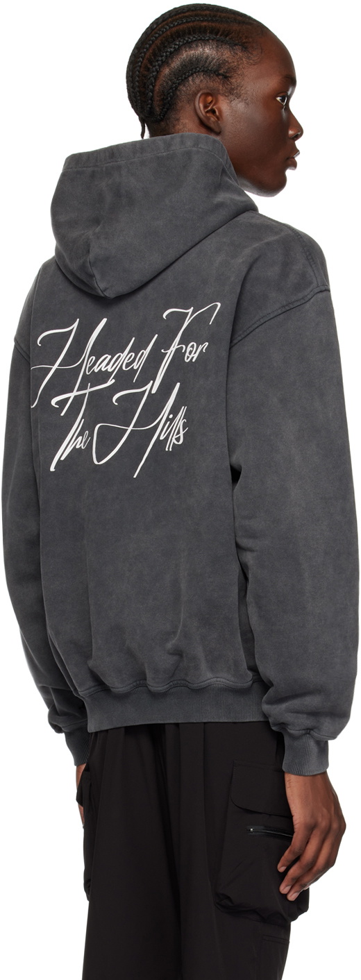 【英国限定】 Represent THE HILLS HOODIE GREY Represent Grey 'The Hills' Hoodie Represent