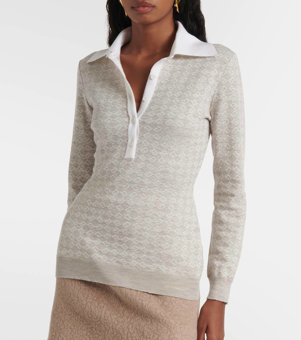 【送料&関税込】Givenchy Polo Dress In Monogram 72 Jacquard Polo dress in monogram 72 jacquard | Givenchy CA | Givenchy
