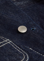 Vowels Patch Pocket Denim Jacket Indigo