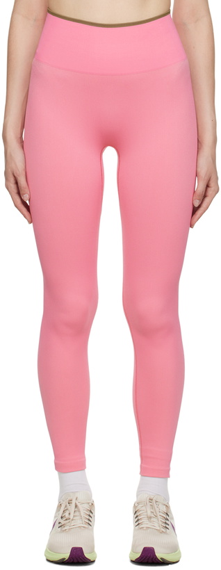Photo: Outdoor Voices Pink Seamless 7/8 Leggings