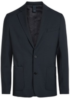 Lestrange Tropical Woven Blazer Navy