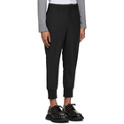 Neil Barrett Black Wool Cuffed Trousers