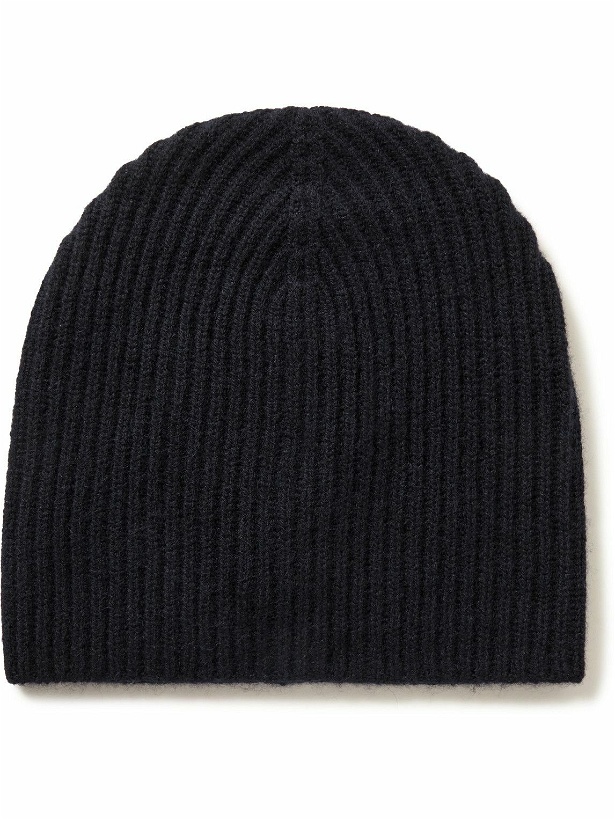Photo: Allude - Ribbed Cashmere Beanie