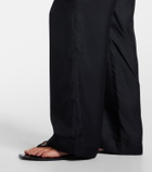 Asceno Aurelia silk wide-leg pants