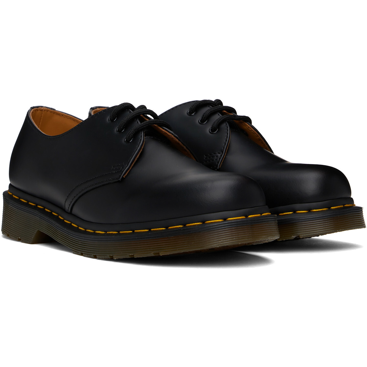 Dr. Martens Black 1461 Smooth Leather Oxford Derbys