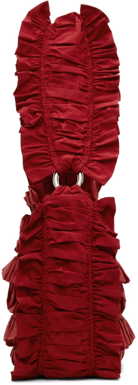 Molly Goddard Red Frill Shoulder Bag Molly Goddard