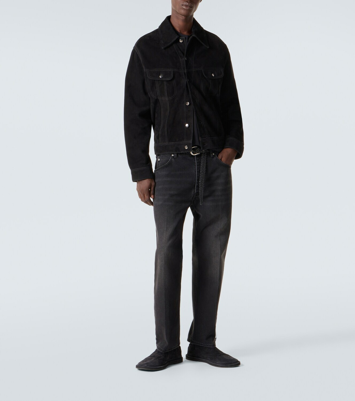 Studio Nicholson x Aaron Levine Boston suede jacket