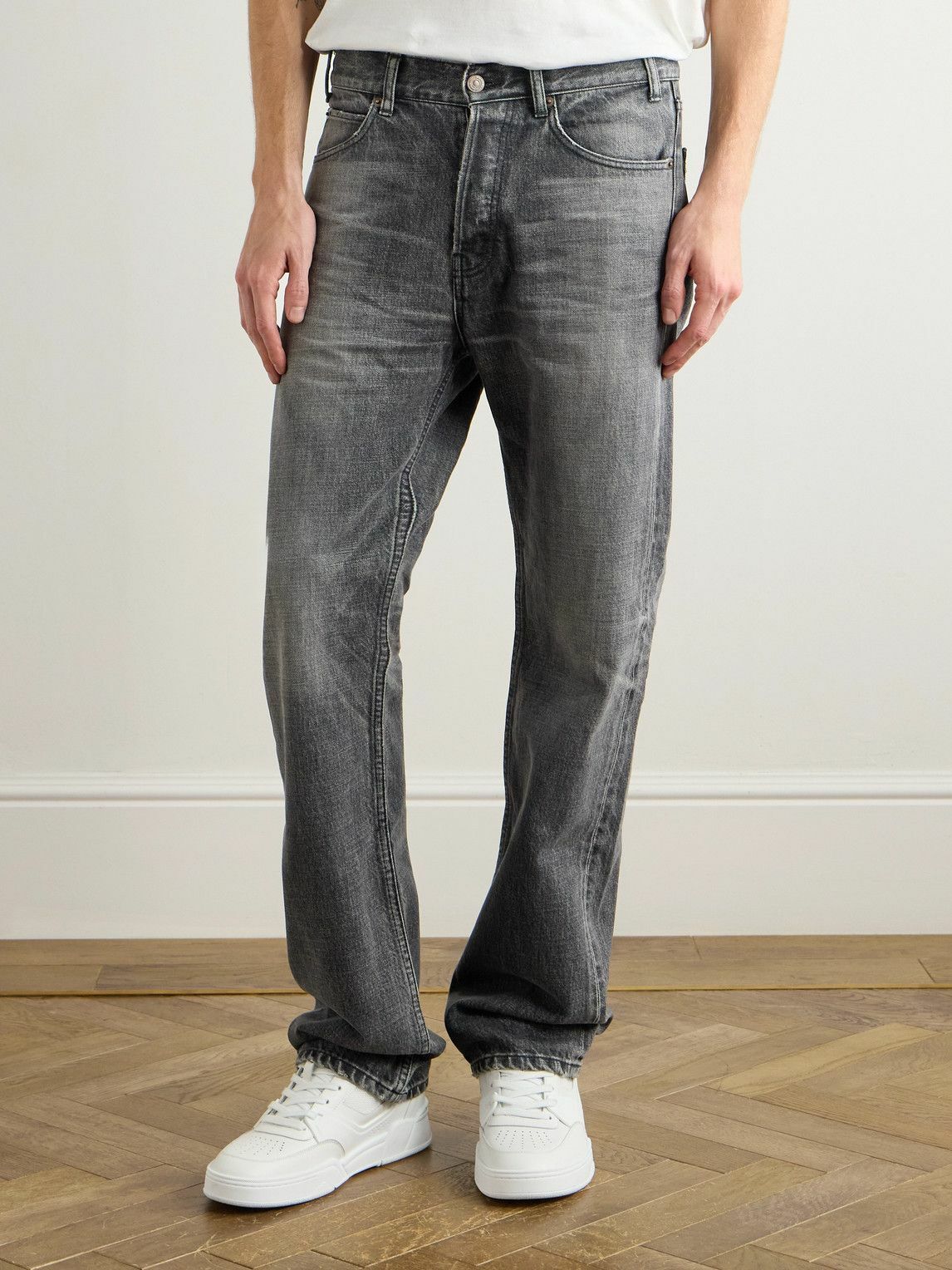 CELINE - Kurt Straight-Leg Jeans - Black