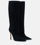 Gucci Naomi suede knee-high boots