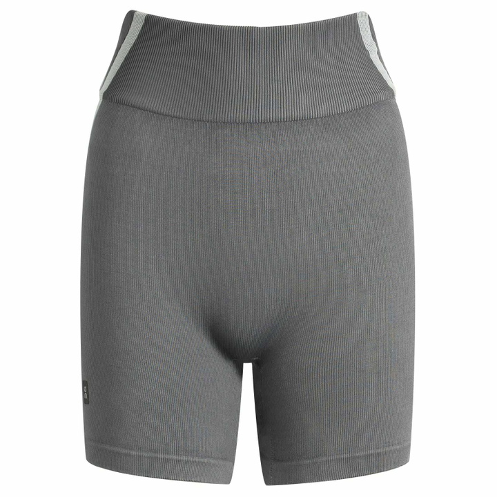 Photo: ON Women's Studio Knit Cycling Shorts in Rock/Glacier