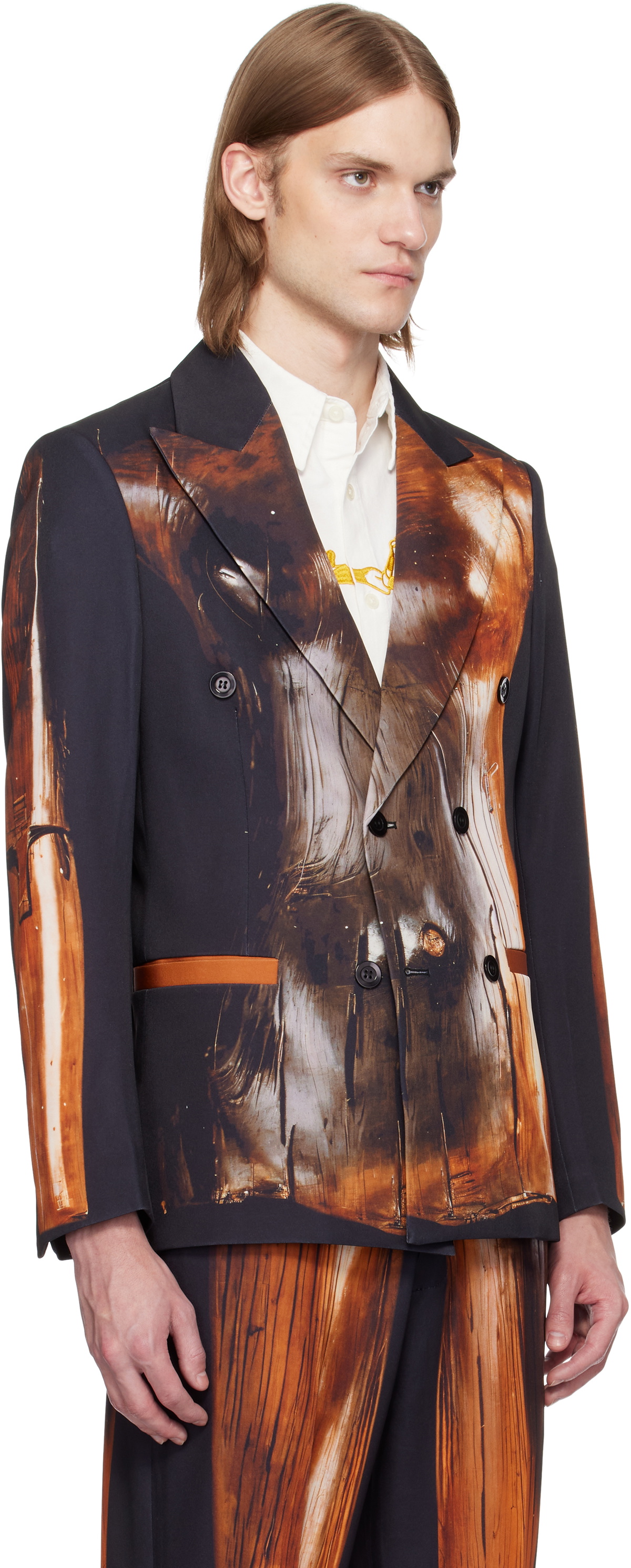KidSuper Black Mannequin Figure Suit Blazer
