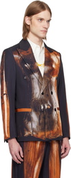 KidSuper Black Mannequin Figure Suit Blazer
