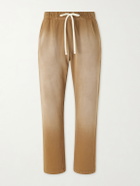 Les Tien - Straight-Leg Cotton-Jersey Sweatpants - Brown