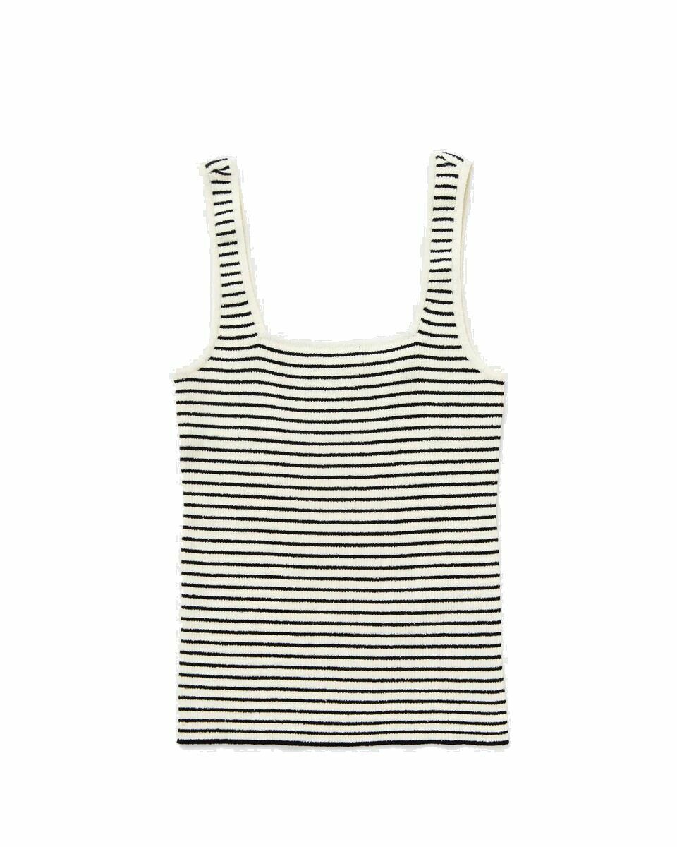 Photo: Gestuz Stinagz Top Black/White - Womens - Tops & Tanks