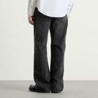 AMI Paris Men's Large Fit Jeans in Noir Used