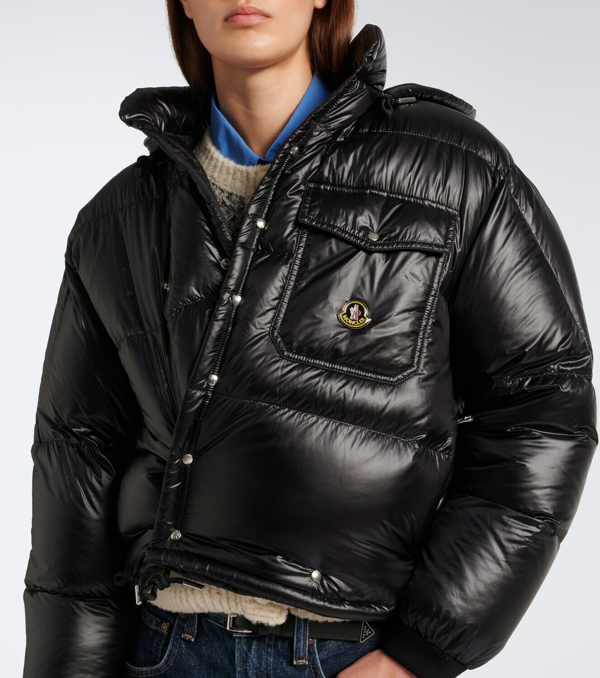Moncler Karakorum hooded down jacket