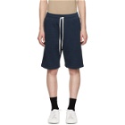 John Elliott Blue Sweat Shorts