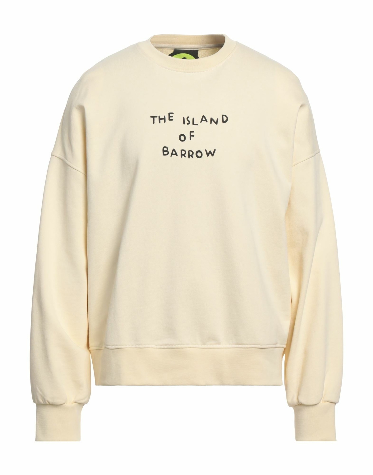 Barrow Mens Sweatshirt Pastel in Yellow