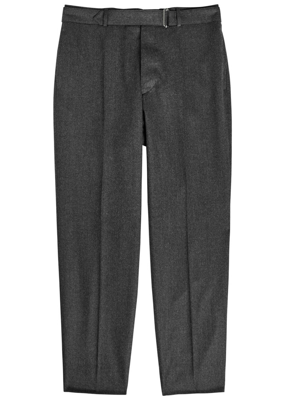 Officine Générale Hoche Wool Trousers Grey