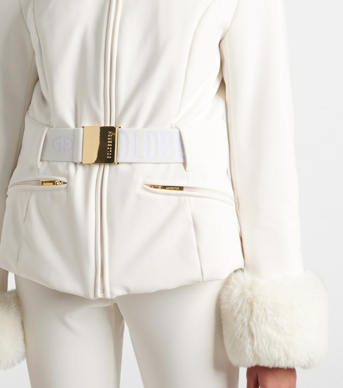 Goldbergh Prezioso faux fur-trimmed down ski jacket