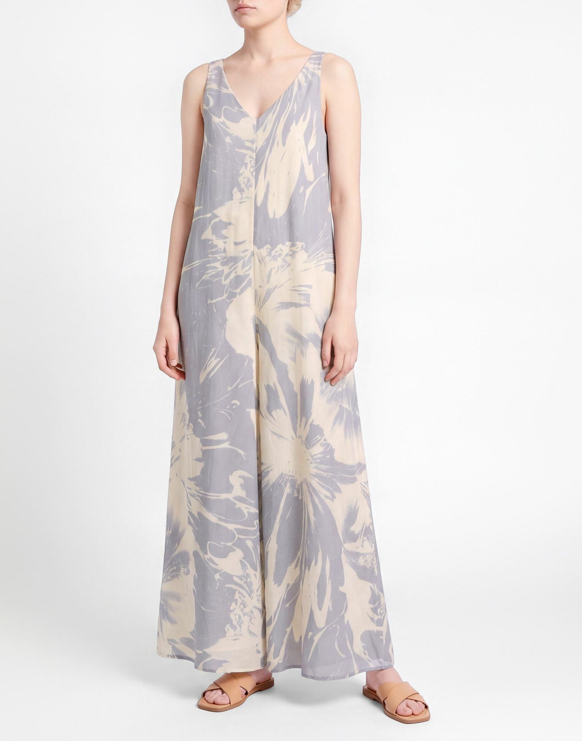 Alessia Santi Womens Jumpsuit Ivory