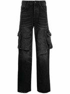 PURPLE BRAND - Relaxed Cargo Denim Jeans